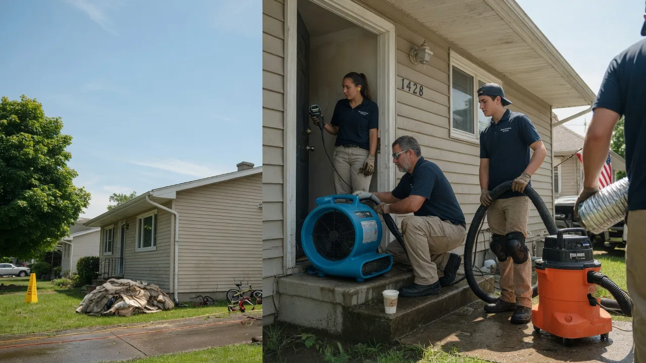 Water Damage Restoration in Mason City, IL near me